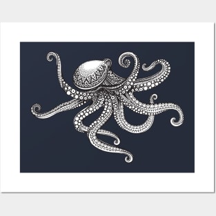 Design Octopus Posters and Art